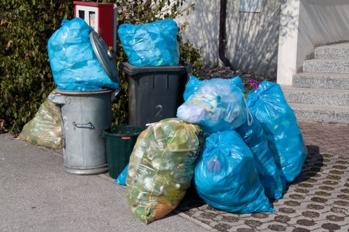 Final clean-up after house clearance in Hendon