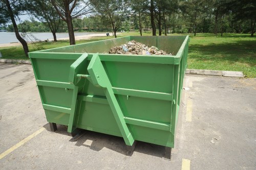 Recycling process in Hendon